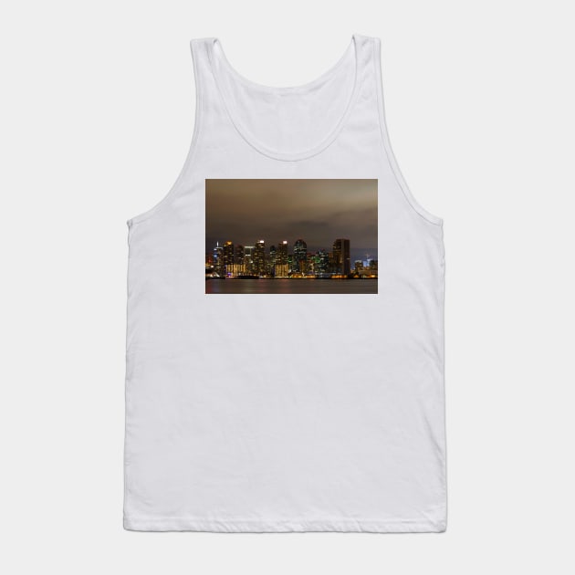 San Diego Skyline - 1 © Tank Top by PrinceJohn